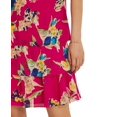 thumbnail image 4 of Lauren Ralph Lauren Women's Pink Floral Georgette Sleeveless Dress, 4 of 4