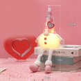 thumbnail image 6 of Valentine's Gift Valentine Gnome Light Up Faceless for Doll Plaid Heart Tomte Elf Dwarf Nisse Scandinavian Santa Ornaments Kitchen Tiered Tray Decorations, 6 of 14