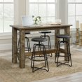 thumbnail image 2 of Boone Mountain Engineered Wood Counter Height Dining Table in Rustic Cedar, 2 of 10