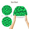 thumbnail image 5 of Kdxio Green Broccoli Pattern Satin Bonnet Silk Bonnet Hair Bonnet for Sleeping Hair Bonnets for Women Curly Natural Hair, 5 of 6