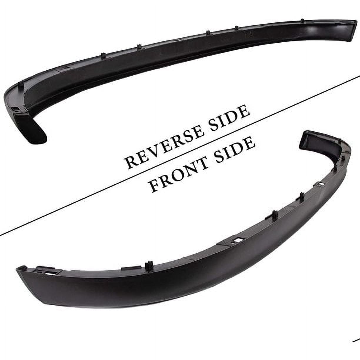 Kojem Front Bumper Air Deflector Dam Lower Lip for 2002-2008 Dodge Ram 1500 2003-2009 Ram 2500 3500 Pickup Truck Replaces CH1090125 55077337AB 55077337AD