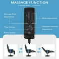 thumbnail image 5 of LVUYOYO Ergonomic Video Game Chair with Massage and Footrest, Black & Red, 5 of 7