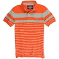 thumbnail image 1 of Ecko Unltd. Combo Strip Ss Knit Rugby Polo para hombre, naranja, XX-Large, 1 of 1
