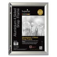 thumbnail image 1 of SECO Snap Poster Frame Case, 8.5 x 11 Inches, Silver, 1 of 6