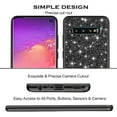 thumbnail image 6 of Compatible with Samsung Galaxy S10 Case, Glitter Sparkly Samsung S10 Phone Case with Slim Silicone Shockproof Protective Bumper Cover for Cute Girls Women (Black), 6 of 14