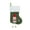 Green, variant on Wdhugt Grey Christmas Plush Hanging Leg Gift Bag Stocking For Tree Decoration And Gifts Cloth Material Grey