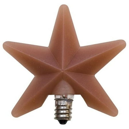 

CWI 3 Cinnamon Star Silicone Bulb