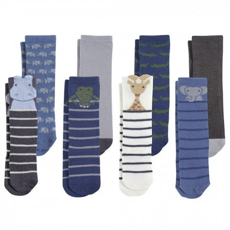 

Hudson Baby Infant Boy Cotton Rich Knee-High Socks Safari Boy 12-24 Months