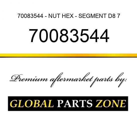 70083544 - NUT HEX - SEGMENT D8 7/8 fits Caterpillar (CAT)