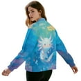 thumbnail image 3 of DISNIMO Axolotl Printed Sweatshirts for Women Zip Up Jackets Long Sleeve Outwear Fall Winter Clothes, 3XL, 3 of 7