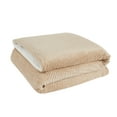 thumbnail image 4 of Brooklyn Loom Corduroy Tan 104x90 King Blanket, Textured Solid Color, Adult Bedding, Oeko-TEX Certified, 4 of 7