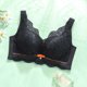 thumbnail image 3 of Sujetador de ropa interior con lazo y anillo sin acero con estampado de encaje sexy de talla grande para mujer Fridja  nalpqowj7515, 3 of 8