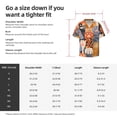 thumbnail image 5 of Pofeuu Cute Cat Paw Print Mens Casual Short Sleeve Shirts Beach Summer Spread Collar Pocket Tops Men's Casual Short-sleeved Shirt-4X-Large, 5 of 5