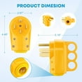 Kohree, RV Plug, NEMA 14-50P, 50 Amp 125/250V Heavy Duty - Walmart.com