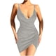 thumbnail image 1 of Moda mujer Casual Sexy cuello en V sin mangas verano Camis fiesta Split vestido Fridja  hj3258, 1 of 8