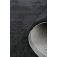 thumbnail image 4 of Freya Plush Shag Rug with Metallic Sheen, Noir Black, 2ft-6in x 6ft, Runner, 4 of 5