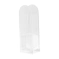 thumbnail image 3 of Abbracc Acrylic Flower Vase, Table Centerpieces Stem Bunch Holder, Minimalist Decorative White, 3 of 9