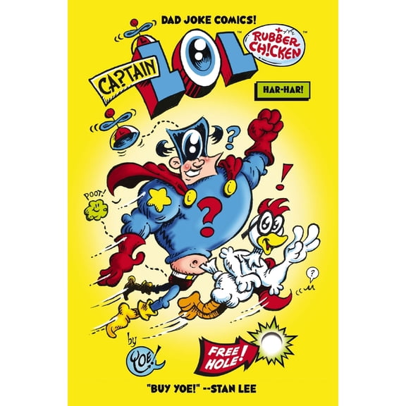 Pre-Owned Captain Lol and Rubber Chicken: Har Har (Dad Joke Comics) (Paperback) 1400348943 9781400348947
