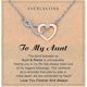 thumbnail image 1 of 2026 Dainty Heart-felt Infinity Heart Necklace for Mother Daughter Girlfriend Soulmate Grandma Granddaughter Mother-in-law Friend Bonus Mom Bonus Daug, 1 of 5