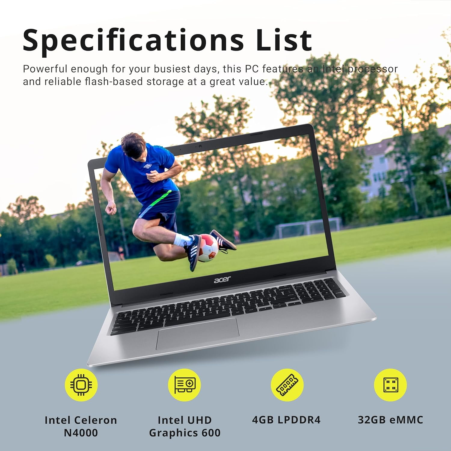 Acer Chromebook 315, 15.6