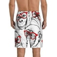 thumbnail image 3 of Fotbe Monkey Pajama Shorts for Men, Men's Pajama Bottoms, Sleepwear,Short Pajama Pants-Large, 3 of 9