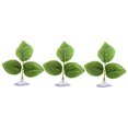 thumbnail image 3 of Minkissy 3Set Fishtank Plants Plastic Realistic Design Green for Garden Decoration, 3 of 8