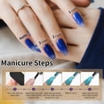thumbnail image 6 of JODSONE Jelly Gel Nail Polish Set,32 Transparent Nude Pink, Red, Black & Blue Colors with Base & Top Coats, Soak Off UV Gel Polish Kit, Nail Art DIY Manicure Gift for Women, 6 of 7