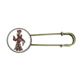thumbnail image 1 of Tradicional juego de sombras hombre caminar EsES Broche De Broche De Metal Antiguo Unbranded M, 1 of 3