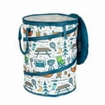 thumbnail image 1 of Camco Collapsible Container 42997 Life Is Better At The Campsite; Pop-Up Utility Container; Camping Theme Design; With Liner/Padded Carry Handles/Zipper Lid/Stake/Storage Bag, 1 of 12