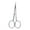 Eyebrow trimmer, variant on Aellinatey Stainless Steel Curved Nail Scissors Manicure Pedicure Grooming Tool Scissors