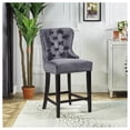 thumbnail image 2 of Tabouret Boyel 26" en gris ENSEMBLE DE 2, 2 of 5