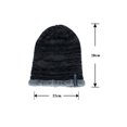 thumbnail image 6 of Viworld Men's Knitted Fleece Cap Winter Warm Baggy Beanie Knit Hat Snow Caps, 6 of 6