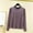 1-Purple, variant on Women's Thermal Underwear Tops Crewneck Long Sleeve Warm Winter Fleece Lined Base Layer Shirts Loungewear New Purple L