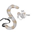 thumbnail image 2 of Animal Party Cat Tiger Costume Cat Ear Tail 80CM Fox Tail Niños Navidad Halloween Adepaton BST2000709-3, 2 of 5