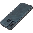 thumbnail image 7 of Galaxy A30 Luxury PU Leather Case,Cash Slots,Credit Card Holder,Stand Function Soft TPU Back Wallet Case Flip Wrist Strap Multi-Function Durable Case for Samsung Galaxy A20 A30 6.4",Navy Blue, 7 of 7