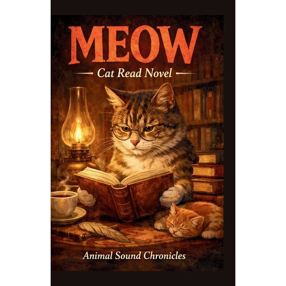 Meow: Cat read Novel, (Paperback)