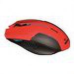 Mibru Nidhogg Ergonomic Gaming Mouse - Mouse - right-handed - optical - 5 buttons - wired - USB - red - image 3 of 6