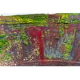 thumbnail image 2 of Perry, William 18x13 White Modern Wood Framed Museum Art Print Titled - Red Volcanic Soil green Moss Kerio Volcano Crater blue Lake Golden Falls Golden Circle, 2 of 4