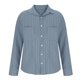 thumbnail image 4 of Blusa y camisa de manga larga con cuello vuelto para hombre, informal, con estampado de botones y bolsillo, cuello vuelto, blusa de manga larga, blusa de poliéster para hombre, 4 of 6