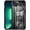 Dark Gray American Flag, variant on Shark Case for iPhone 12/12 Pro - Anti-Scratch, Non-Slip+Shockproof Rugged TPU Protective Case