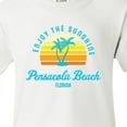 thumbnail image 4 of Inktastic Summer Enjoy the Sunshine Pensacola Beach Florida in Blue Youth T-Shirt, 4 of 5