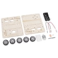 thumbnail image 3 of EIMELI DIY STEM Toys  3D Intellectual Development Manipulative Ability Stimulate Interest Electrric Model Building Cars Cruelty Free For Kids For Home, 3 of 8