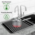 thumbnail image 5 of 23."  Large Dish Drying , Expandable Over Sink Drainer with 70Lb Load Capacity, 5 of 8