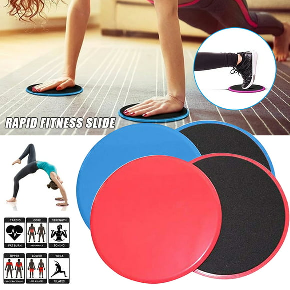 2PCS Sliding Slider Gliding Discs Fitness Disc Exercise Sliding Plate For Yoga Gym Abdominal Core Training Exercise Equipment