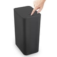 thumbnail image 1 of Bote de basura TrashAid Bathroom 10L con tapa de plástico negro, 1 of 7