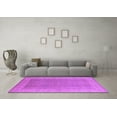 thumbnail image 3 of Ahgly Company Indoor Square Oriental Purple Industrial Area Rugs, 7' Square, 3 of 4