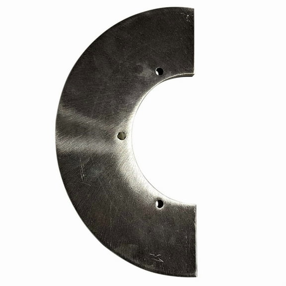 Sprocket Guard, Aluminum, .125" Thick, 9-1/2" OD, Split