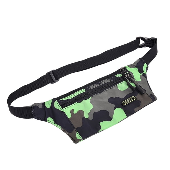 Bolsa de viaje portátil Sonducket riñonera verde camuflaje para niños