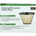thumbnail image 2 of Pack of 6, Cafe Brew Universal Permanent Coffee Filter, 12 cu, 2 of 5