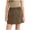 Army Green, variant on Cethrio Girls Cotton Skirts Size 14, Elastic Waist Vacation Summer Casual Summer Skirts Khaki